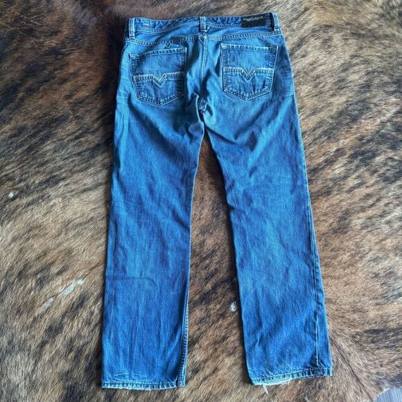 Y2K Diesel Larkee Button Fly Jeans Mens - Picture 2 of 6